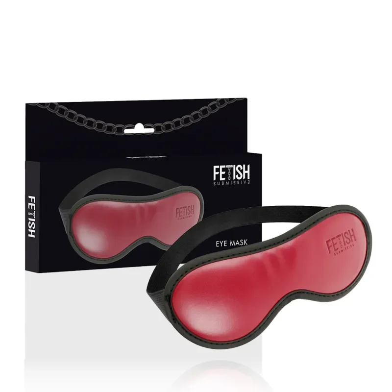 Fetish Submissive Dark Room Masca fetish submisiv dark room din piele vegana cu captuseala din