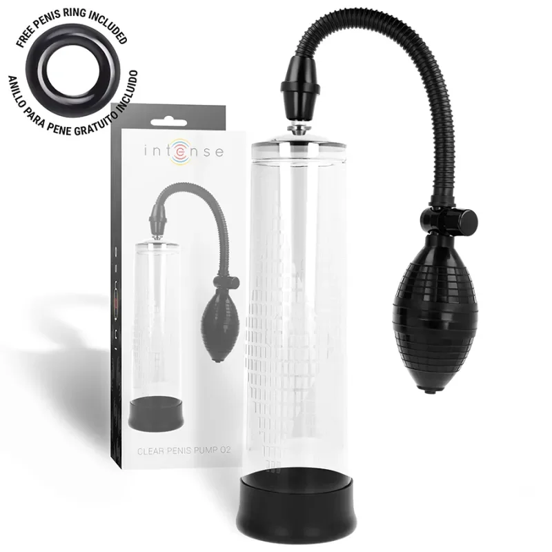INTENSE Pompa pentru penis transparenta Pump 02