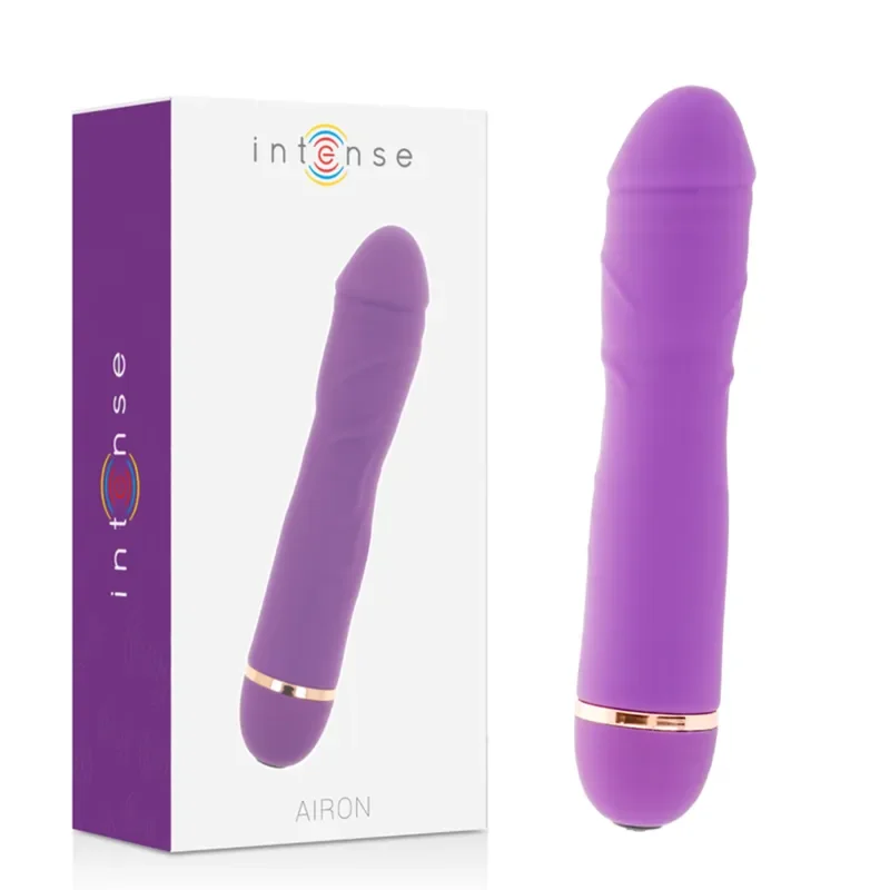 INTENSE Vibrator – AIRON din silicon lila cu 20 de moduri de v