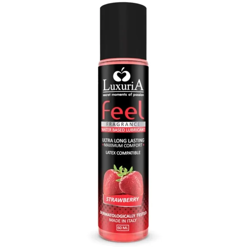 IntimateLine Lubrifiant Aroma capsuni pe baza de apa compatibil cu
