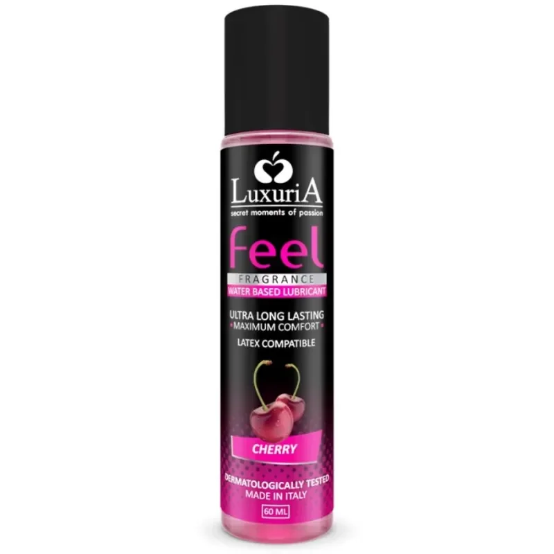 IntimateLine Lubrifiant Aroma cirese pe baza de apa compatibil cu