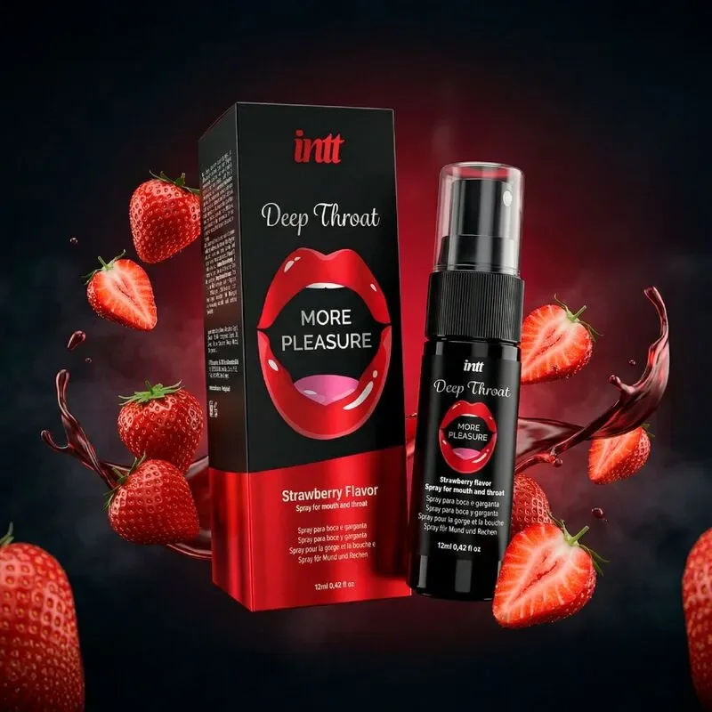 INTT Spray oral aromă de căpșuni 12 ml