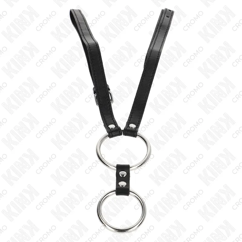 KINK INEL DUBLU DIN METAL PENTRU PENIS DE LA 38 CM LA 5 CM CU