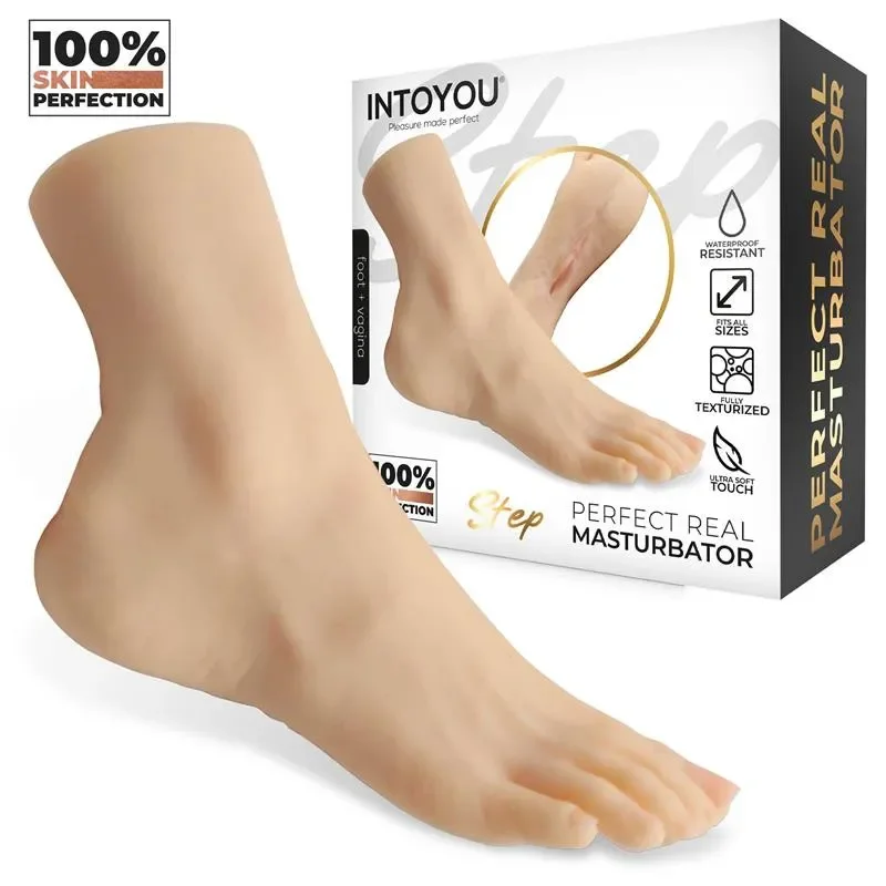 LIKETRUE Masturbator în forma de picior cu vagin