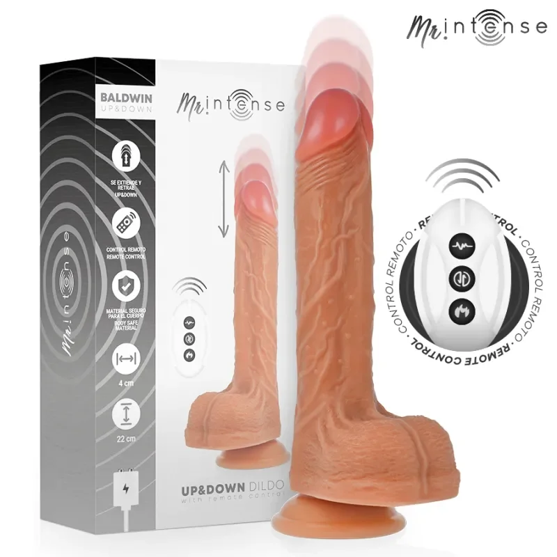 MR INTENSE Vibrator – BALDWIN REALISTIC MULTIFUNCTIONAL strap-on c