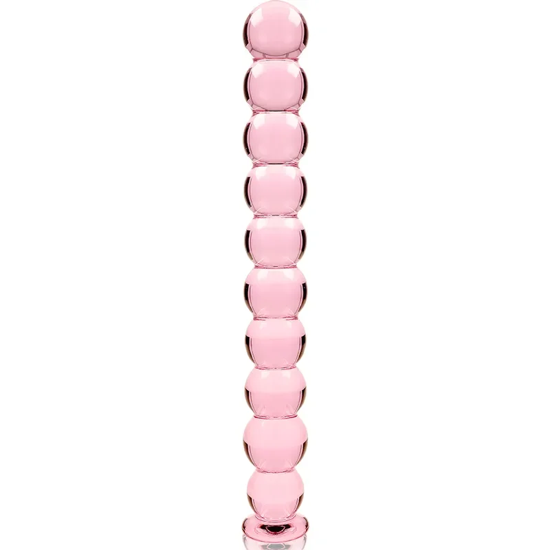 NEBULA SERIES BY IBIZA Dildo din sticla borosilicata roz 215 cm Ø 25 cm