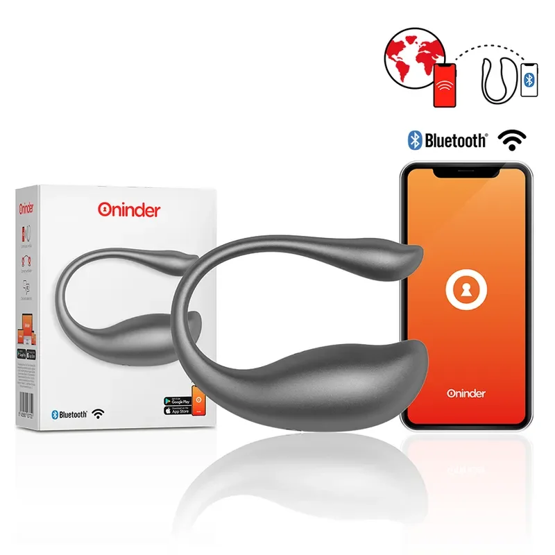 ONINDER Ou vibrator Nairobi negru control prin aplicatie –