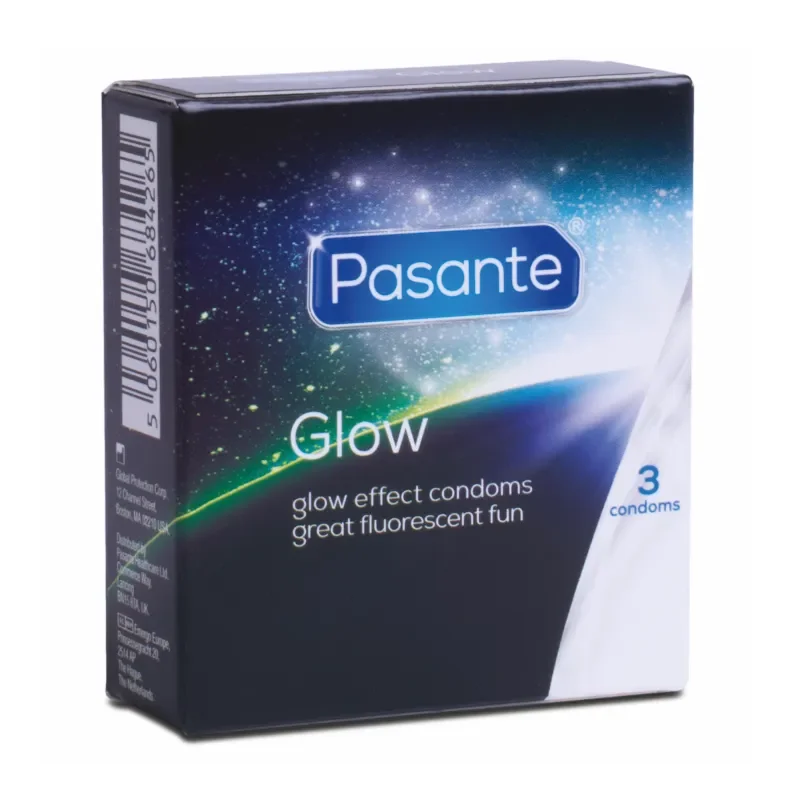 PASANTE Prezervative fosforescente 3 buc –