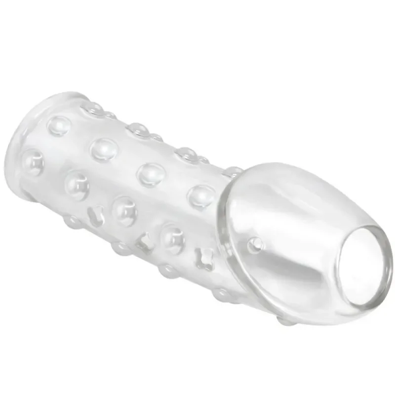 PRETTYLOVE Manson pentru penis transparent pentru strangere si volum