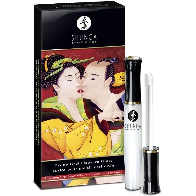 SHUNGA Luciu de buze Strawberry & Cava