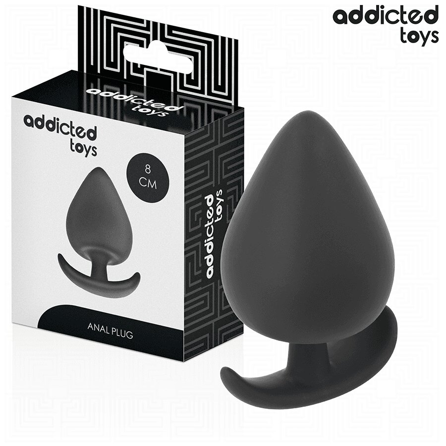 ADDICTED TOYS Plug anal – Anal Plug Silicone mărime L silicon medical 8 cm