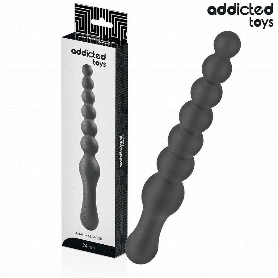 ADDICTED TOYS Plug anal – Double Anal Massager Silicone design progresiv silicon medical 24 cm