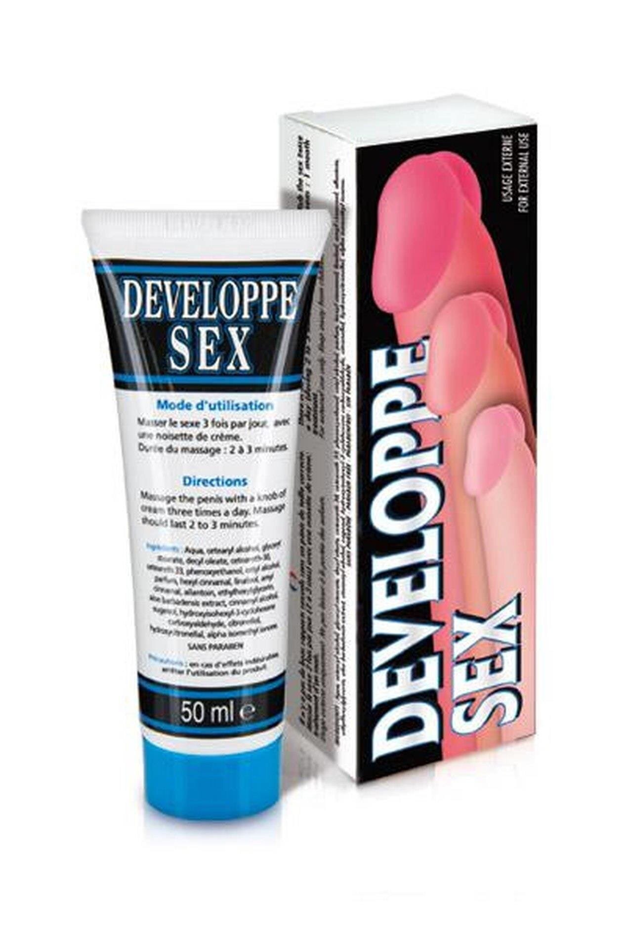 Aphrodisiacs and Stimulants Concorde Cremă SEX DEVELOPMENT pentru mărirea și îngroșarea penisului 50 ml