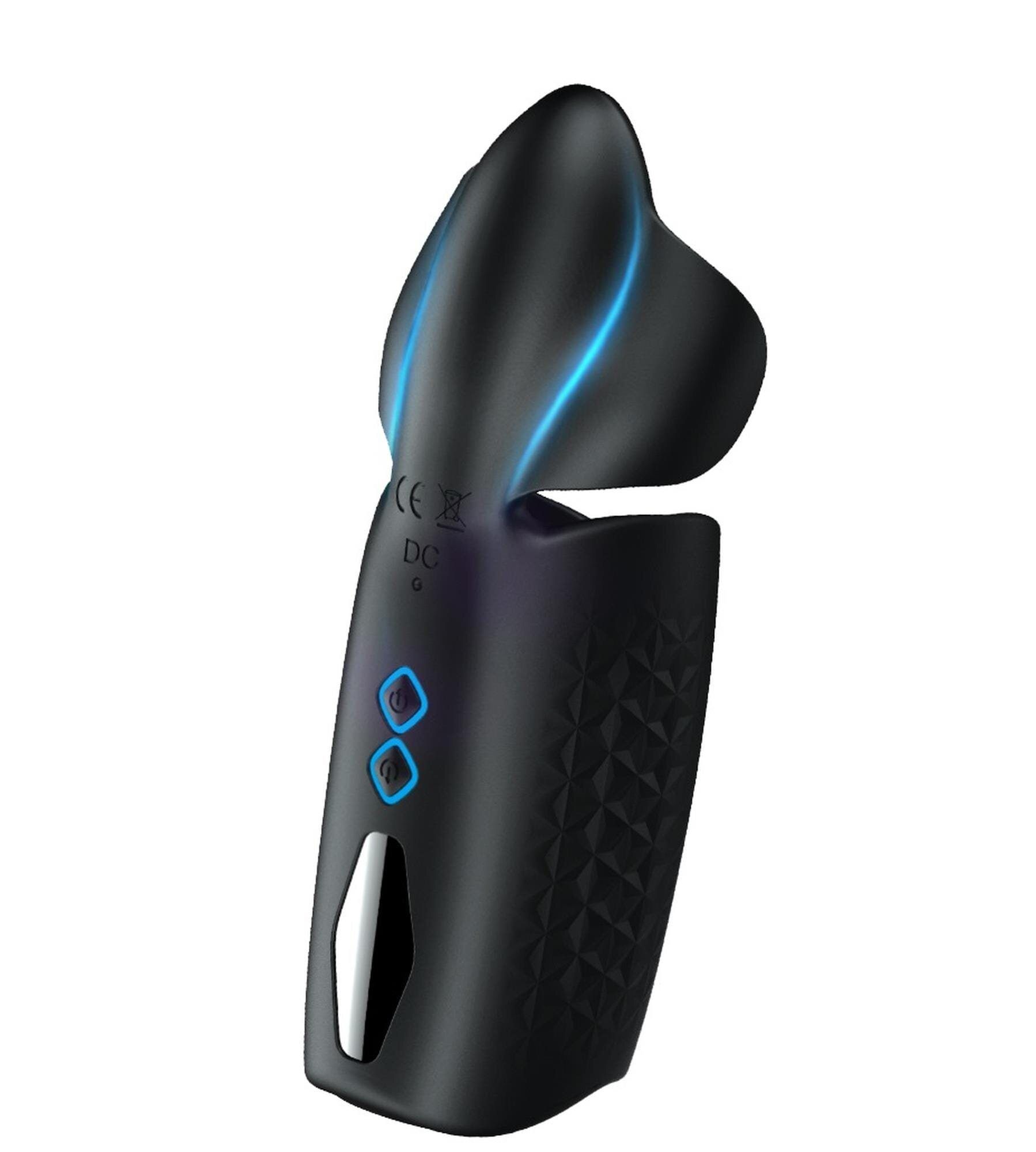 B - Series Cute Masturbator B-Series - Amanda Multi-function Stroker pentru stimulare intensă 10 funcții de vibrații negru