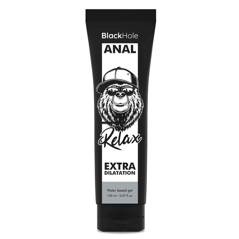 Black Hole Lubrifiant anal – Anal Relax cu efect de dilatare și relaxare pe bază de apă 150 ml