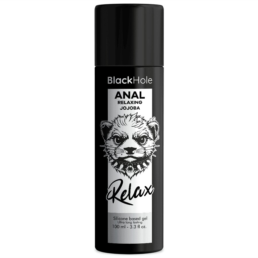 Black Hole Lubrifiant anal pe bază de silicon – Anal Relaxing Jojoba Relax efect relaxant cu jojoba 100 ml