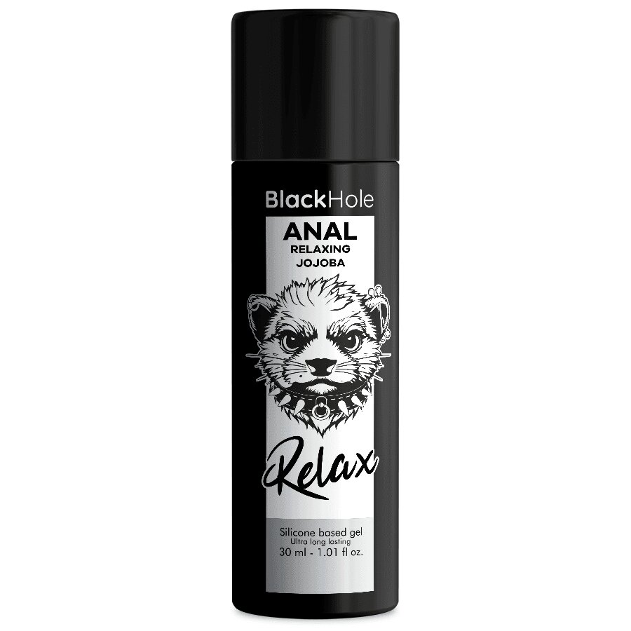 Black Hole Lubrifiant anal pe bază de silicon – Anal Relaxing Jojoba Relax efect relaxant cu jojoba 30 ml