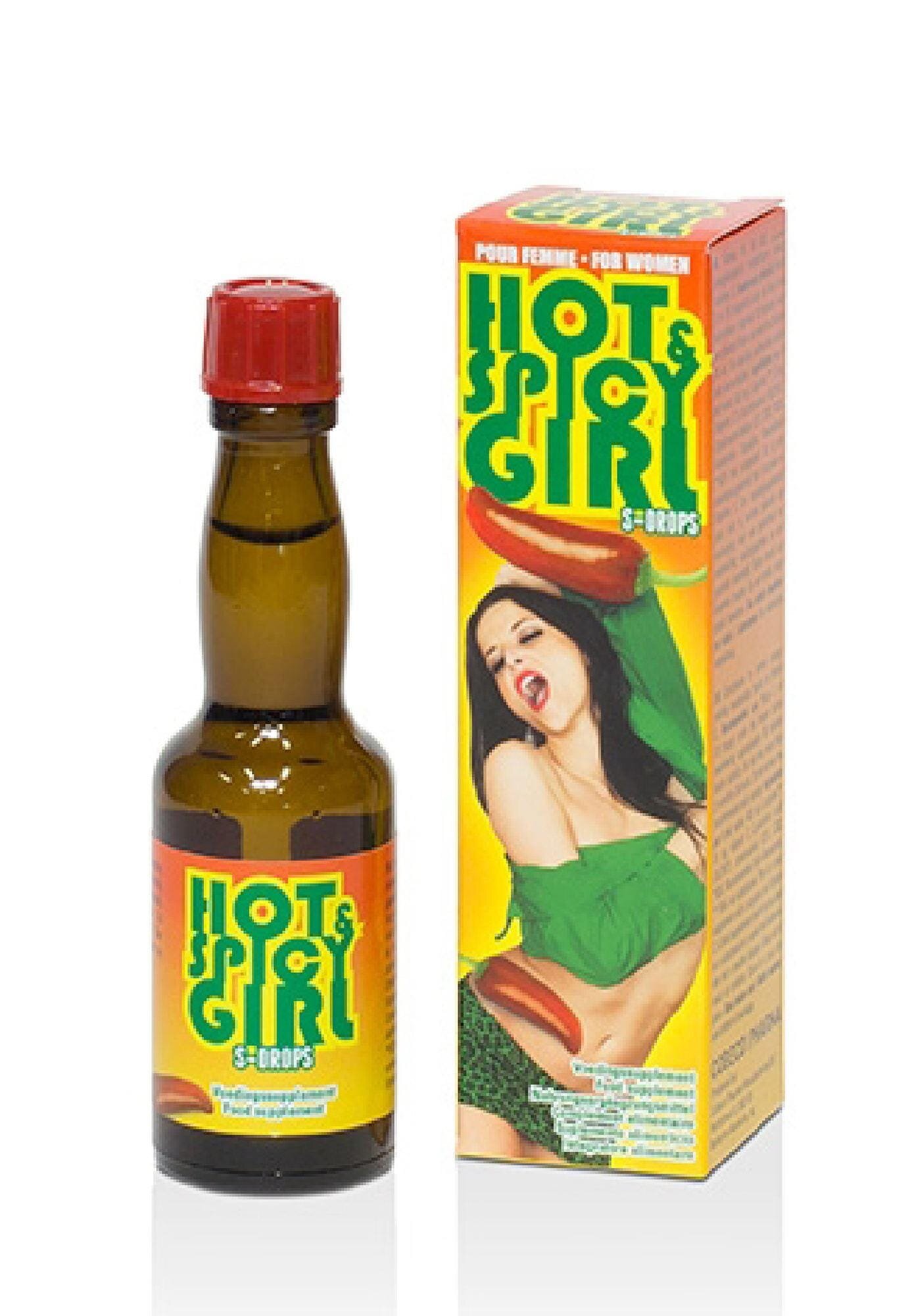 COBECO Supliment afrodisiac pentru femei - Hot & Spicy Girl pentru dorință sexuală și vitalitate 20 ml
