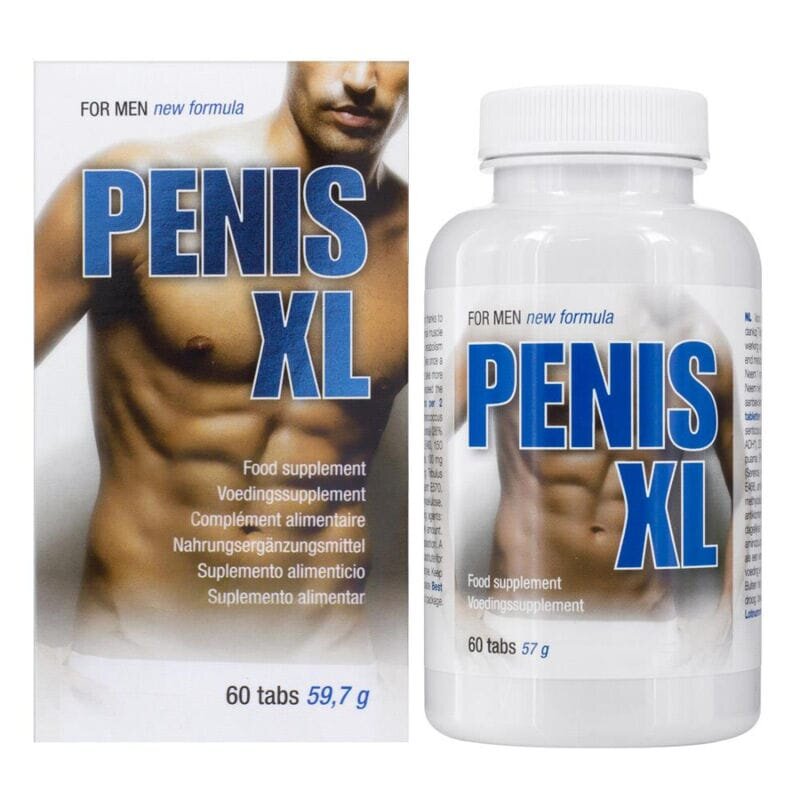 COBECO Supliment alimentar – Penis XL pentru mărirea penisului și îmbunătățirea potenței 60 capsule