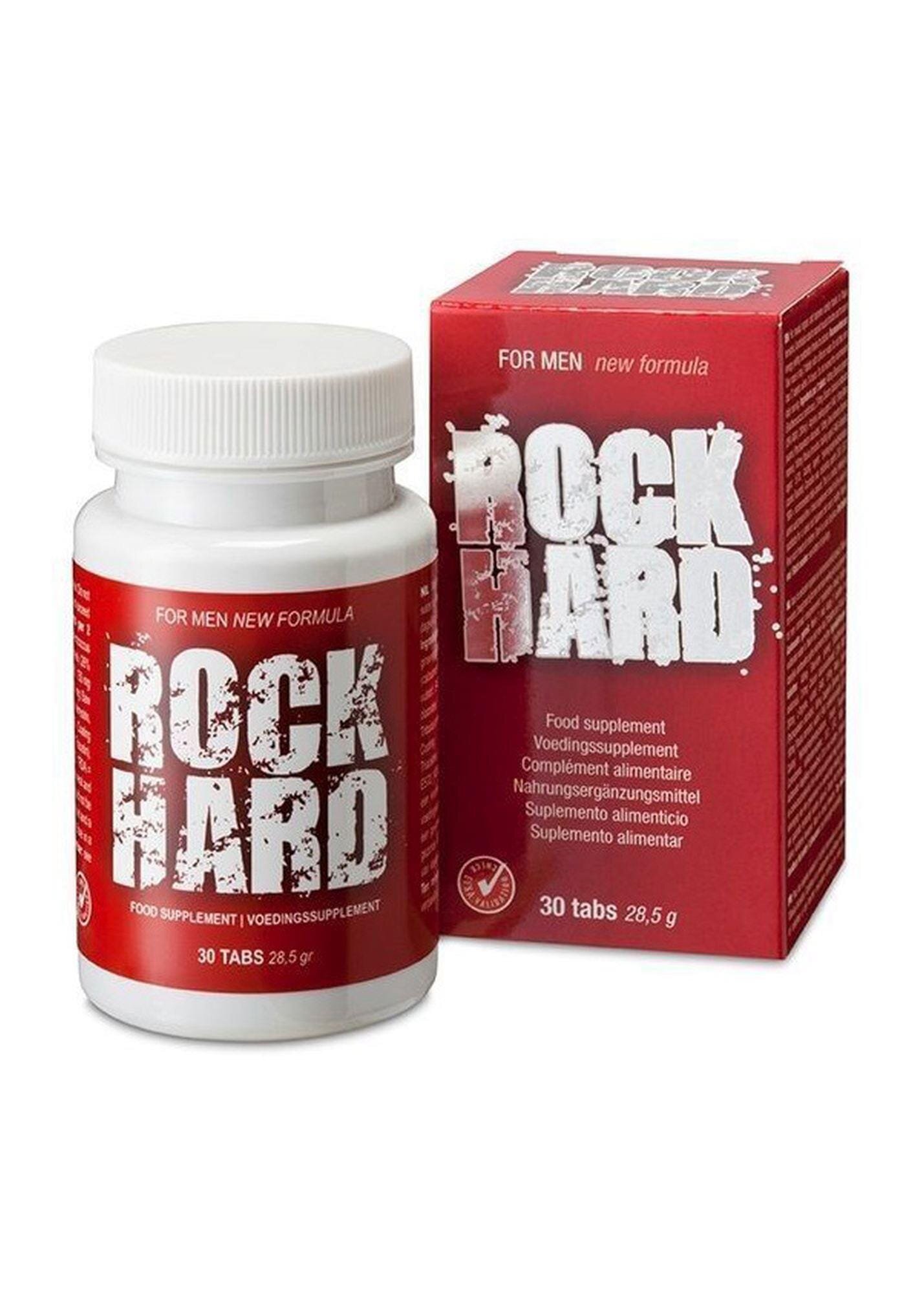 COBECO Supliment alimentar - Rock Hard pentru stimularea erecției și performanței sexuale 30 buc