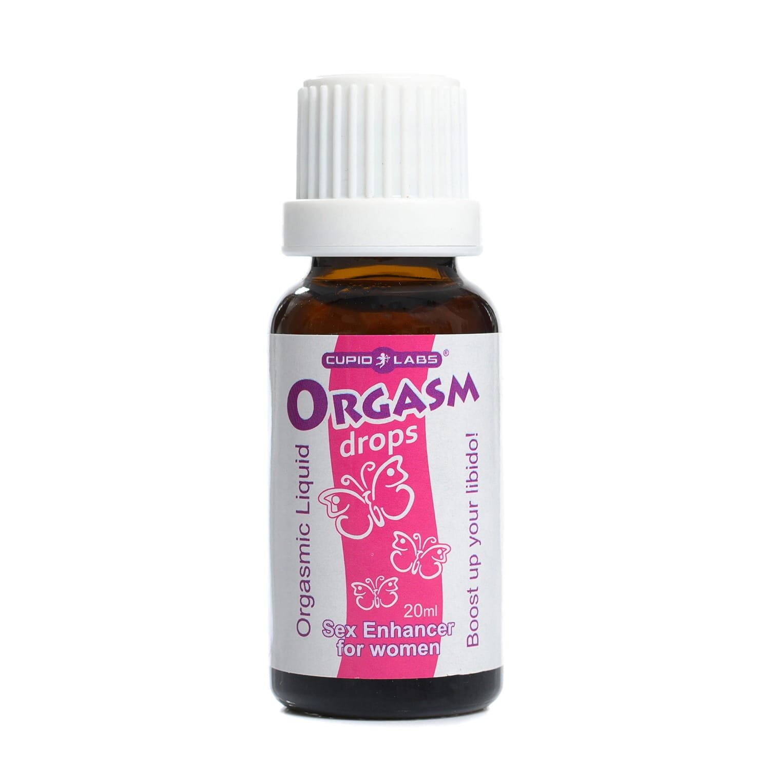 Cupid Picături afrodisiace – Orgasm Drops pentru femei stimulează creșterea dorinței sexuale 20 ml