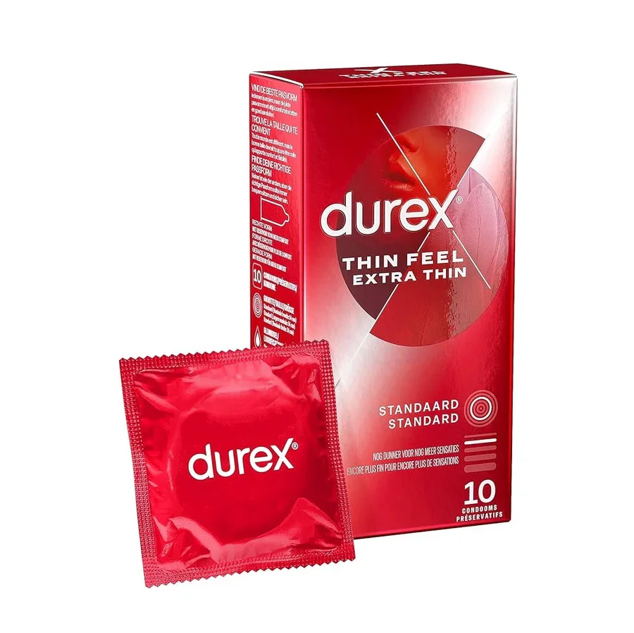 DUREX Prezervative - Thin Feel extra thin ultra subtiri 54 mm 1 cutie x 10 buc
