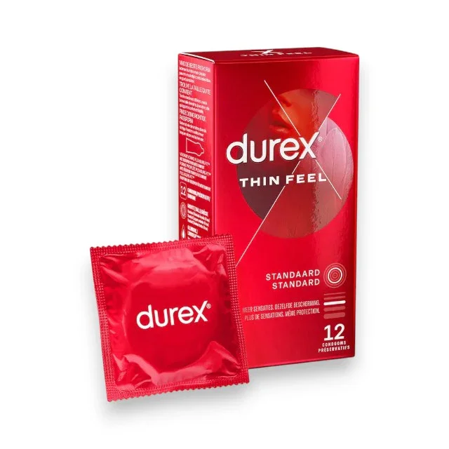 DUREX Prezervative - Thin Feel ultra subtiri 56 mm 1 cutie x 12 buc