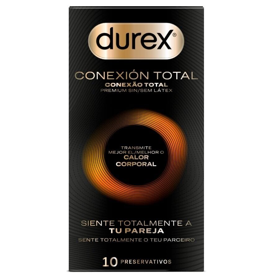 DUREX Prezervative – Total Connection fără latex extra lubrifiate 10 bucăți
