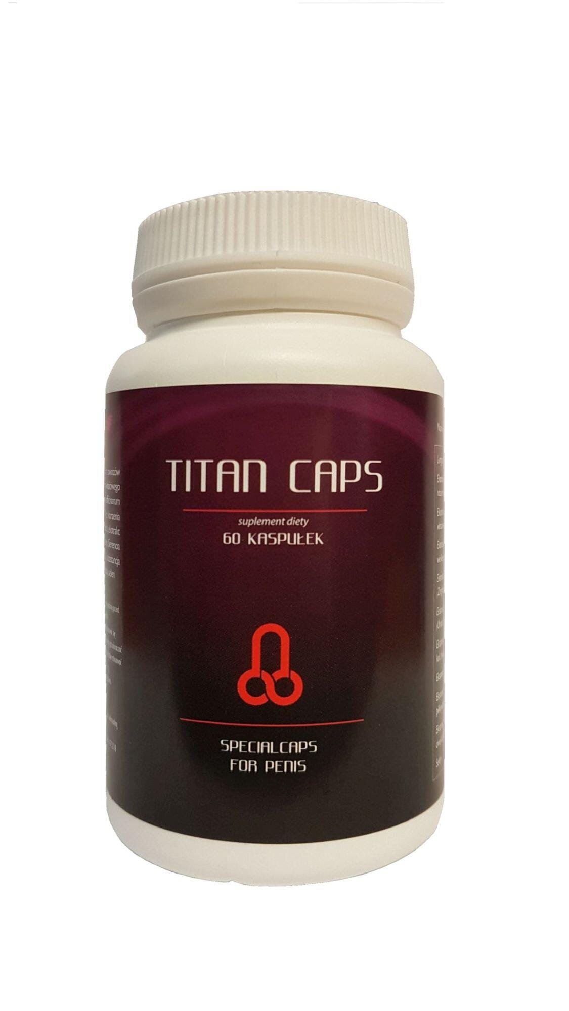 Emily Love > Erolab Supliment alimentar Erolab - Titan Caps pentru mărirea penisului potență și vitalitate masculină 60 capsule