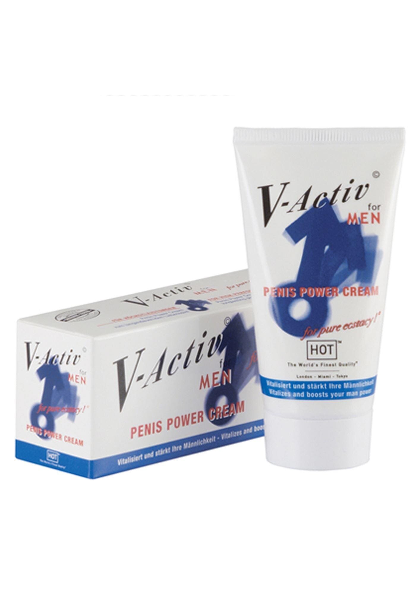 HOT Cremă intimă pentru bărbați - V-Activ Penis Power stimulează potența 50 ml