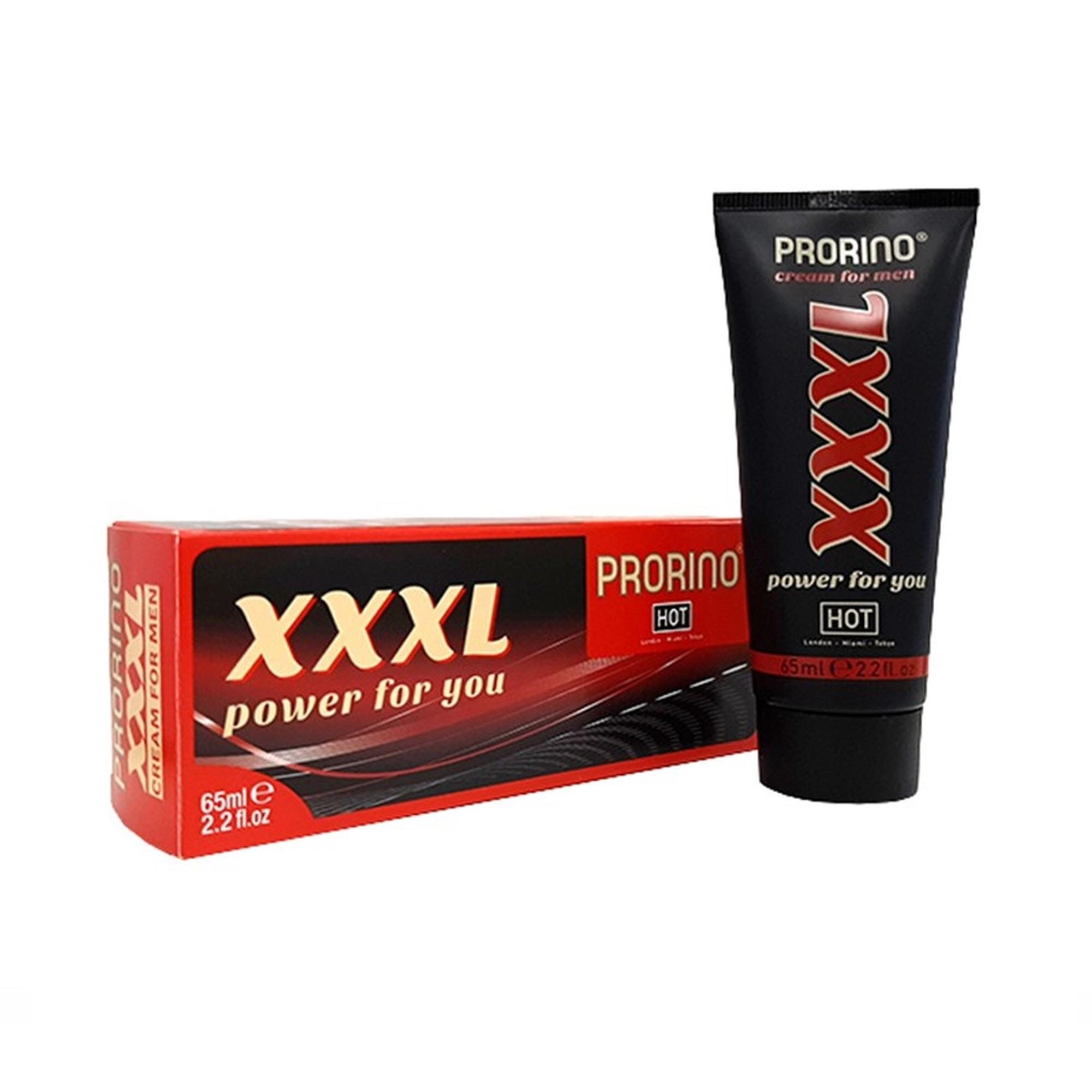 HOT Cremă pentru bărbați Ero - PRORINO XXXL pentru potență și erecție fermă 65 ml