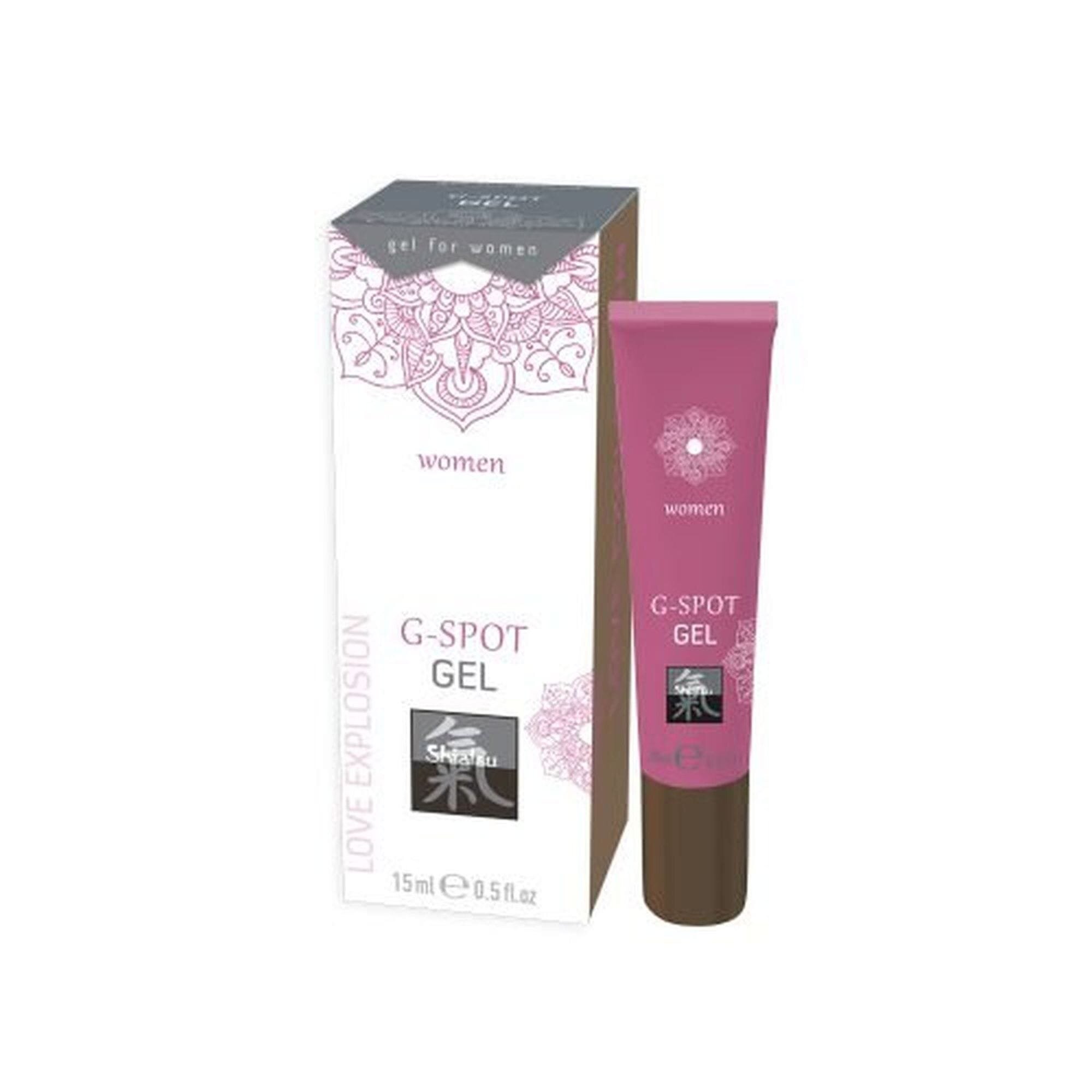 HOT Gel stimulant pentru femei – Shiatsu G-Spot intensifică sensibilitatea și orgasmul 15 ml