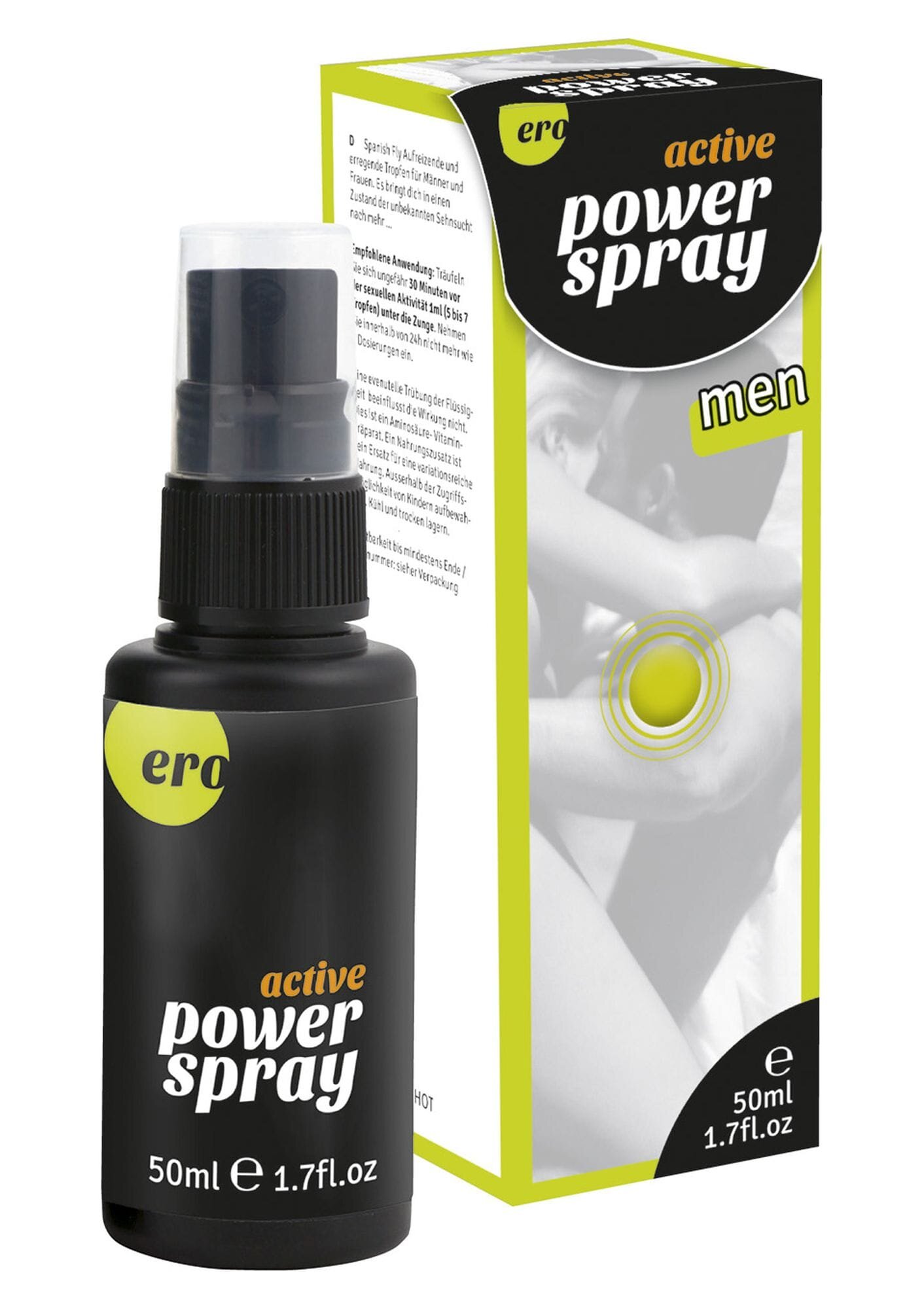 HOT Spray intim pentru bărbați Ero - Active Power stimulează erecția 50 ml