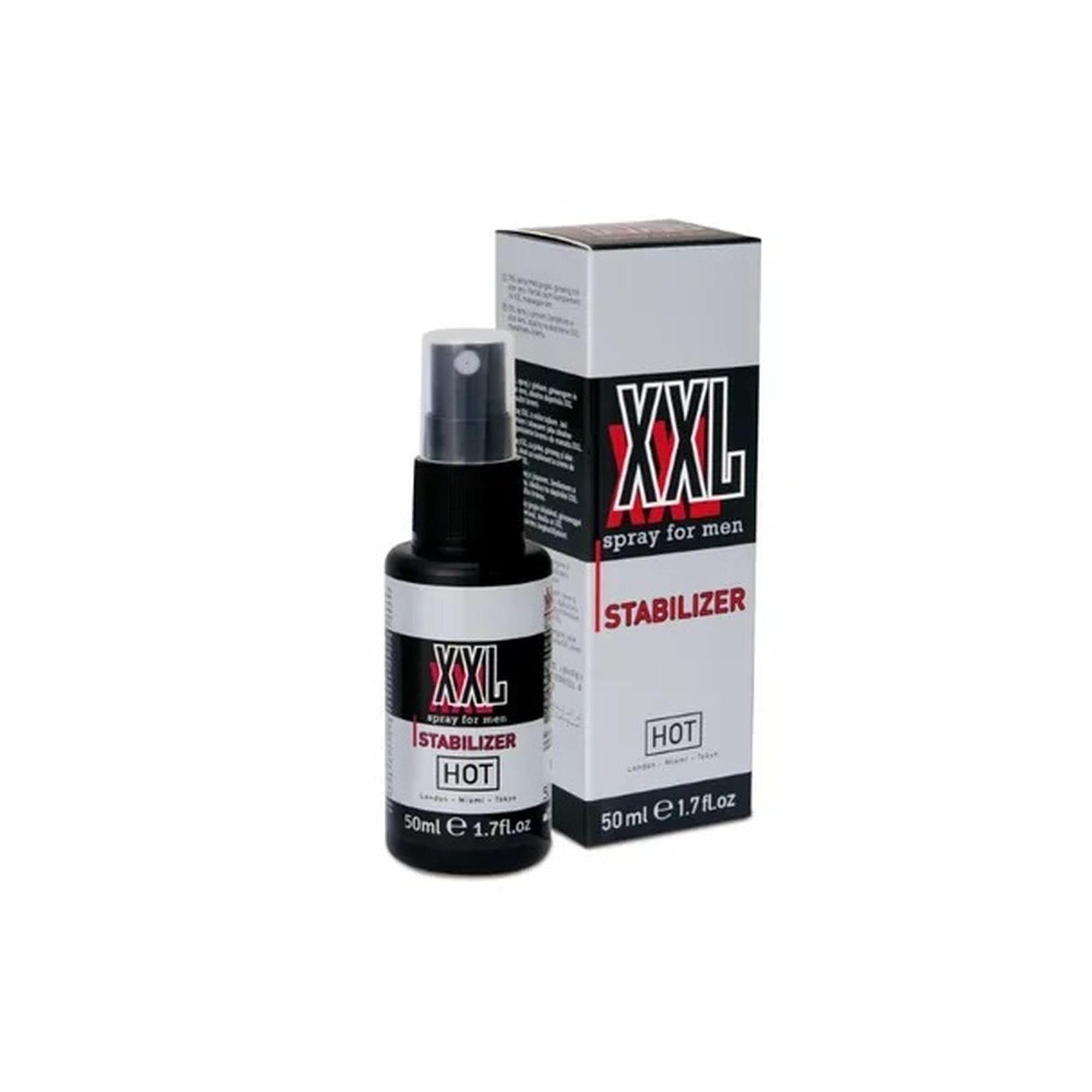 HOT Spray - XXL Stabilizer pentru erectie puternica si intarzierea ejacularii 50 ml