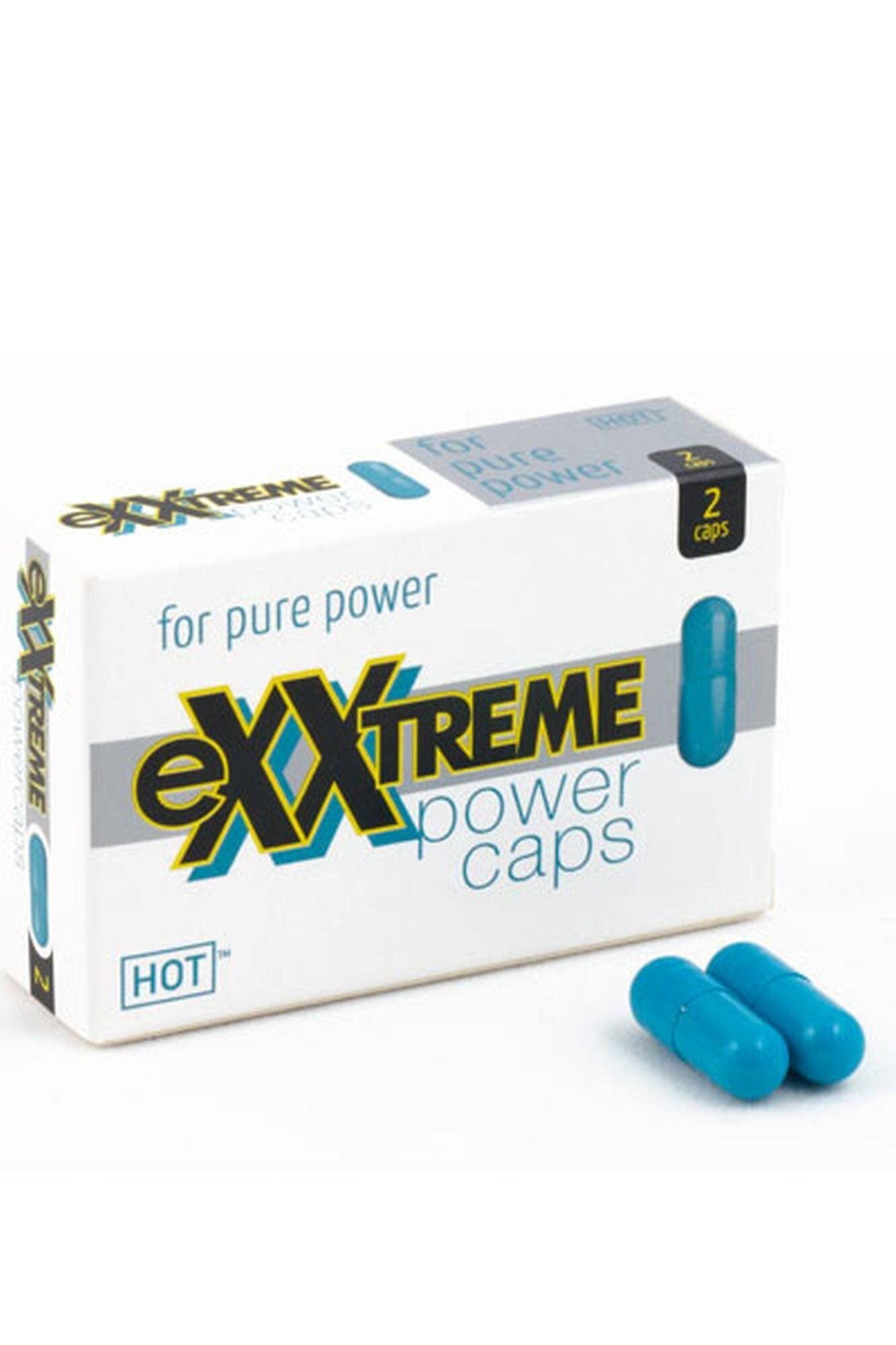 HOT Supliment alimentar - eXXtreme power caps pentru stimularea potenței si îmbunătățirea dorinței sexuale 2 buc