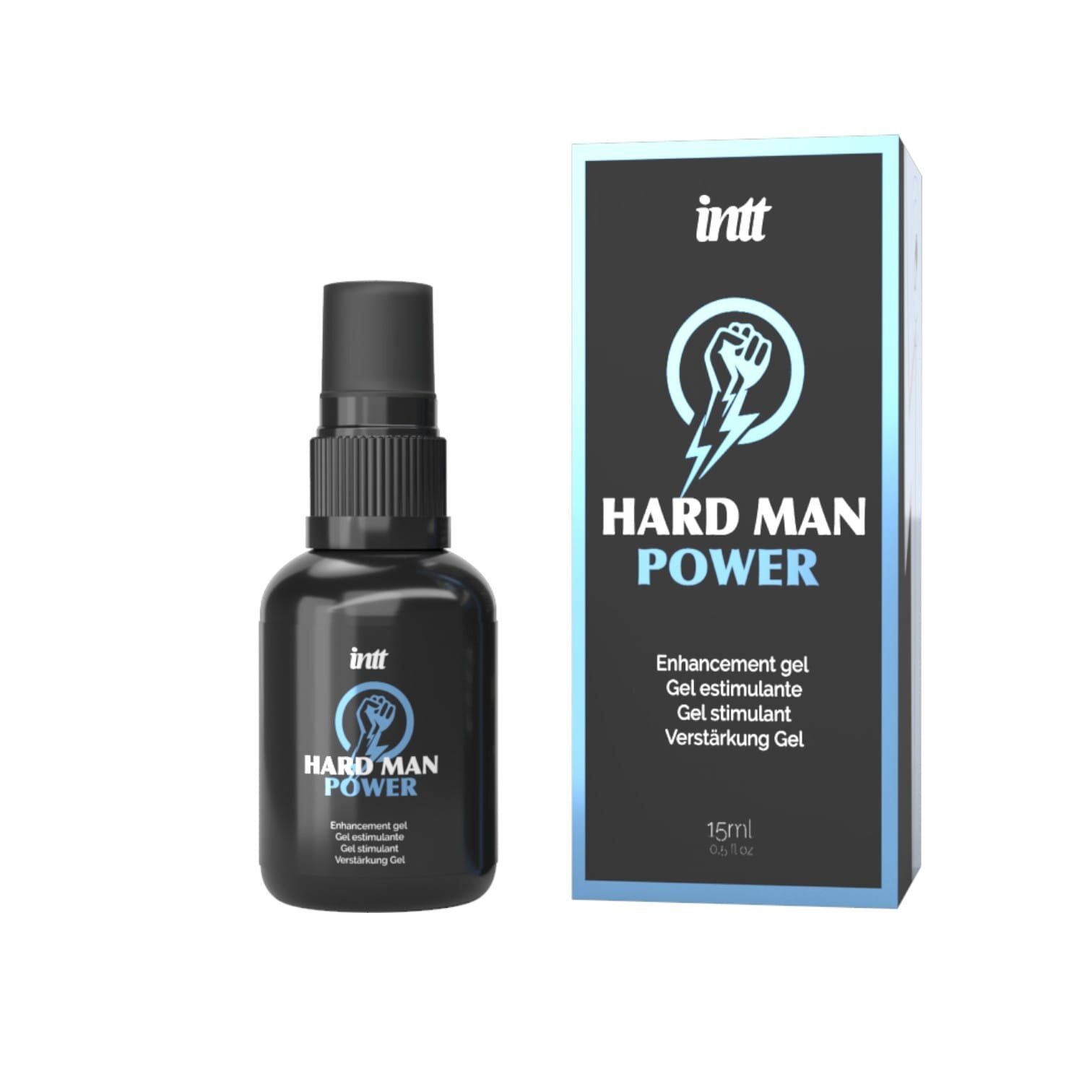INTT Gel – Hard Man Power pentru stimularea potenței masculine 15 ml