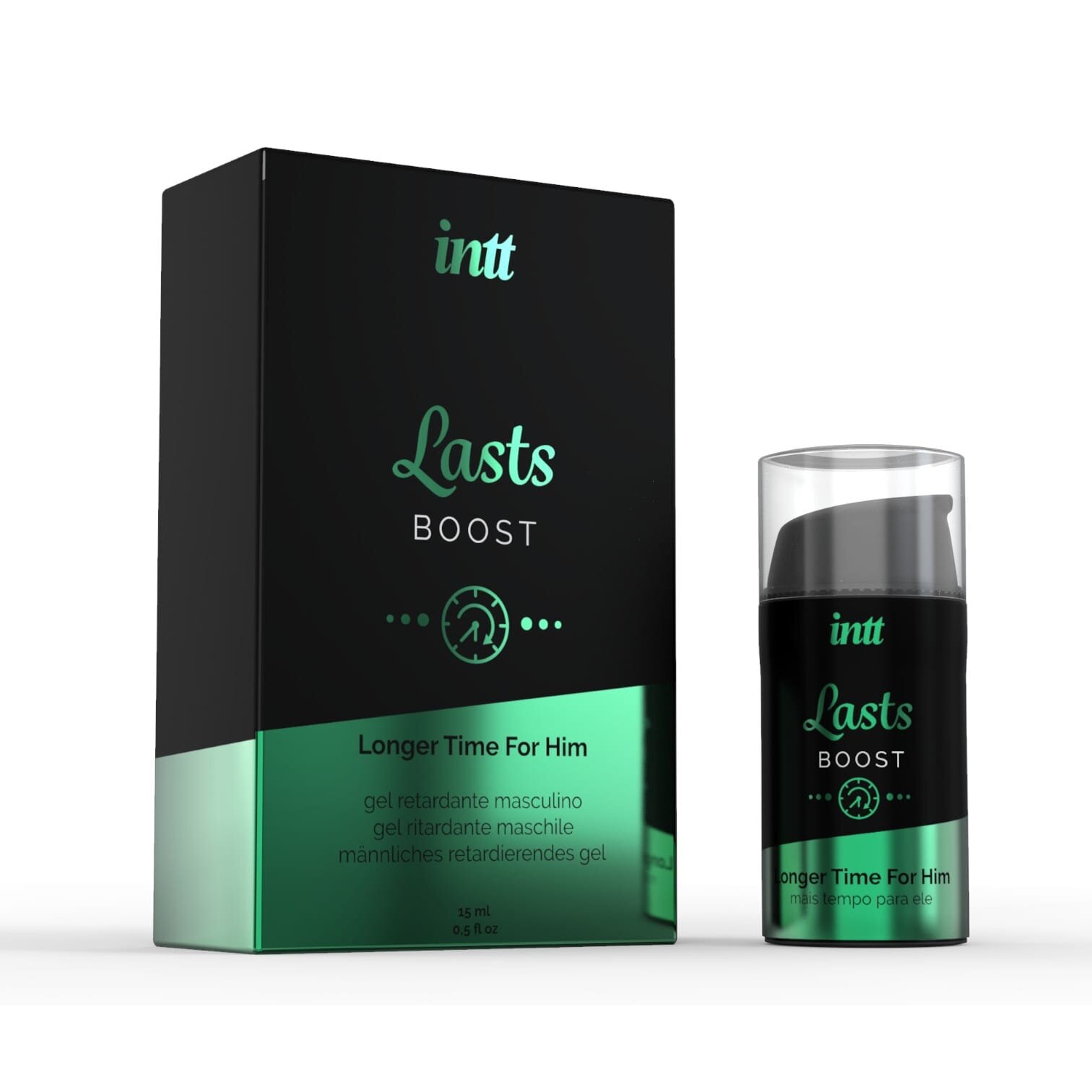 INTT Gel – Lasts Boost pentru întârzierea ejaculării 15 ml