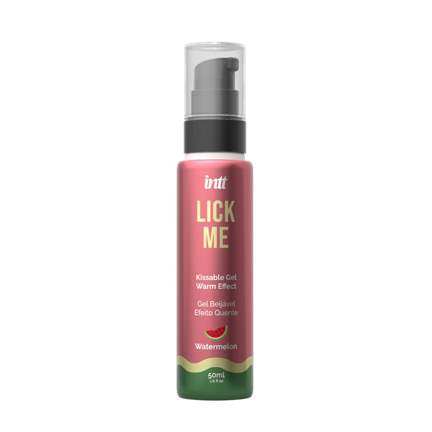 INTT Gel – Lick Me Watermelon cu efect de încălzire și aromă de pepene roșu 50 ml