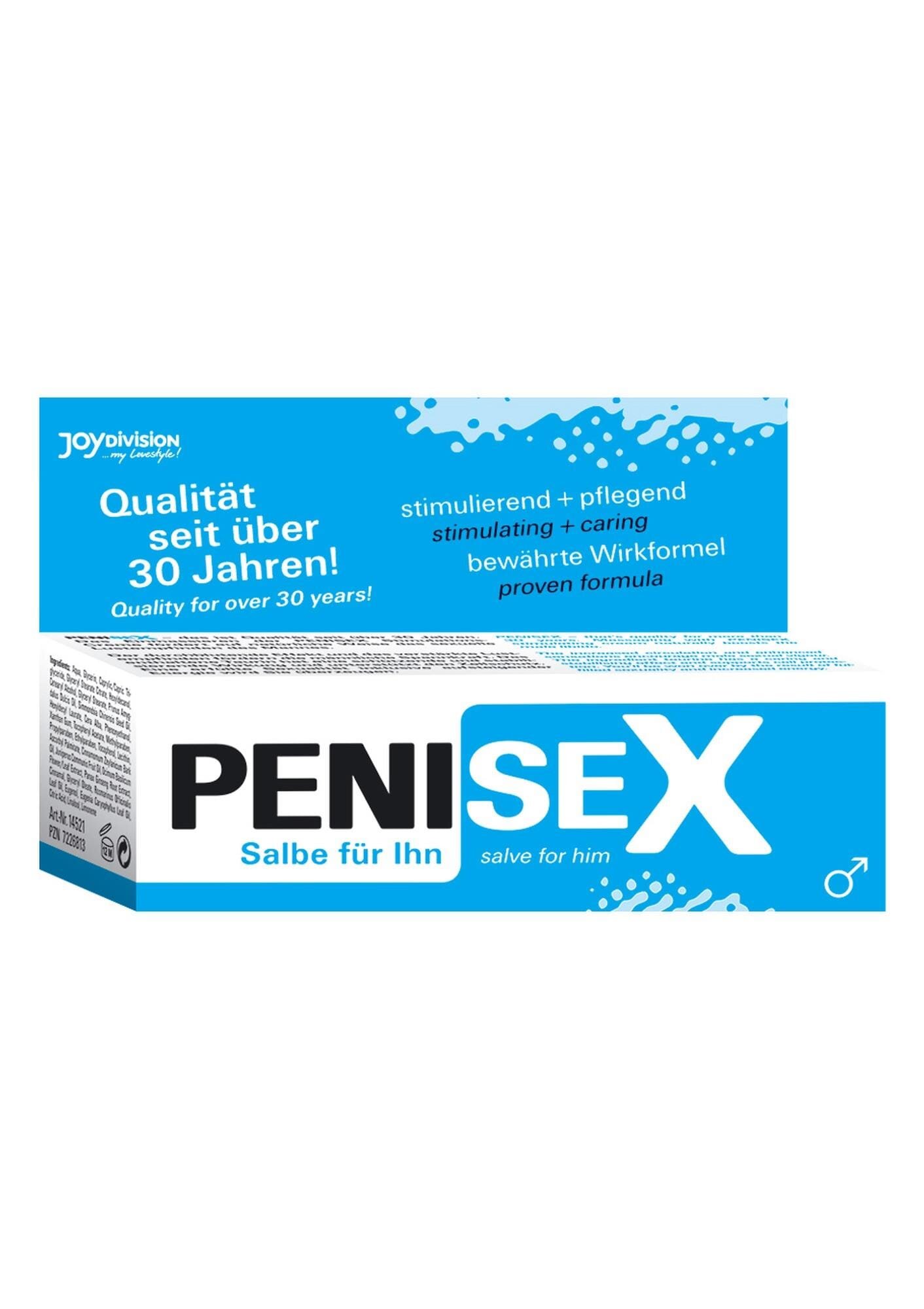 JOYDIVISION Cremă initimă pentru bărbați - Penisex pentru stimularea potenței si a erecției 50 ml