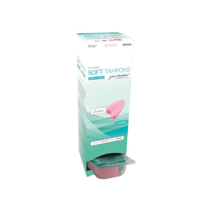 JOYDIVISION Tampoane intime – Soft Tampons Normal pentru contact sexual în timpul menstruației 10 buc