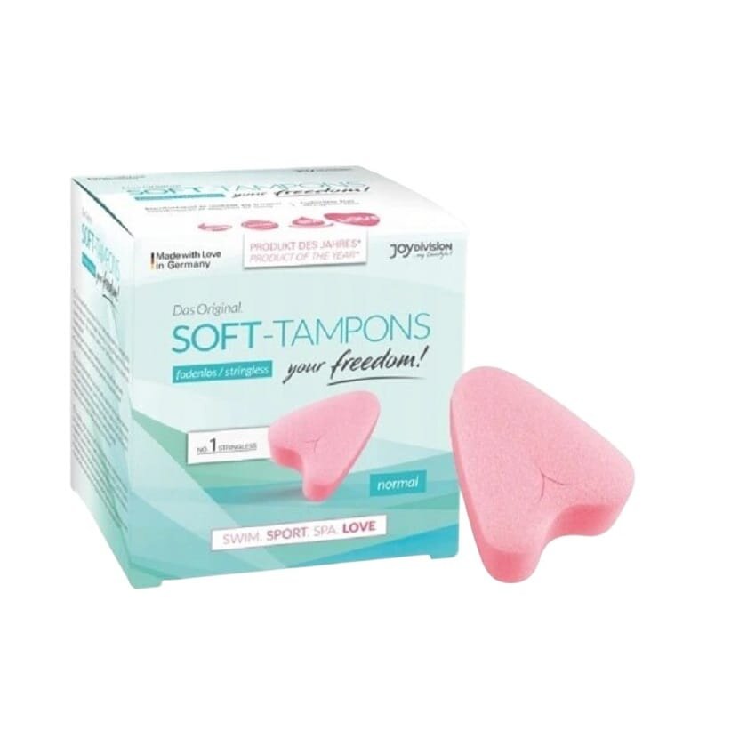 JOYDIVISION Tampoane intime – Soft Tampons Normal pentru contact sexual în timpul menstruației 3 buc
