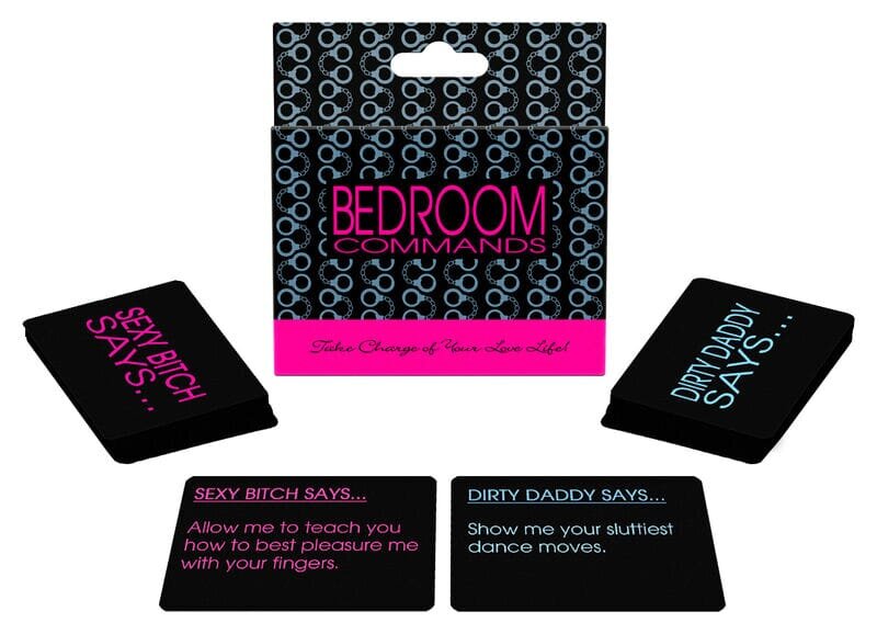 Kheper Joc erotic Games – Bedroom Commands set de cărți pentru cupluri limba engleză