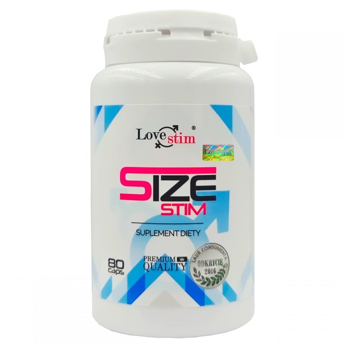 LoveStim Supliment alimentar - SIZE STIM pentru mărirea penisului 80 buc