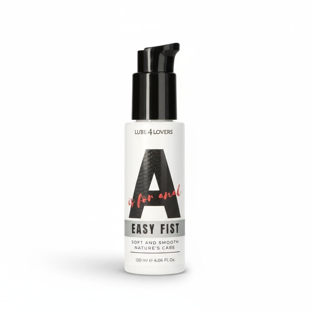 Lube4lovers Lubrifiant anal cremos – A is for Easy Fist textură catifelată pe bază de apă 120 ml