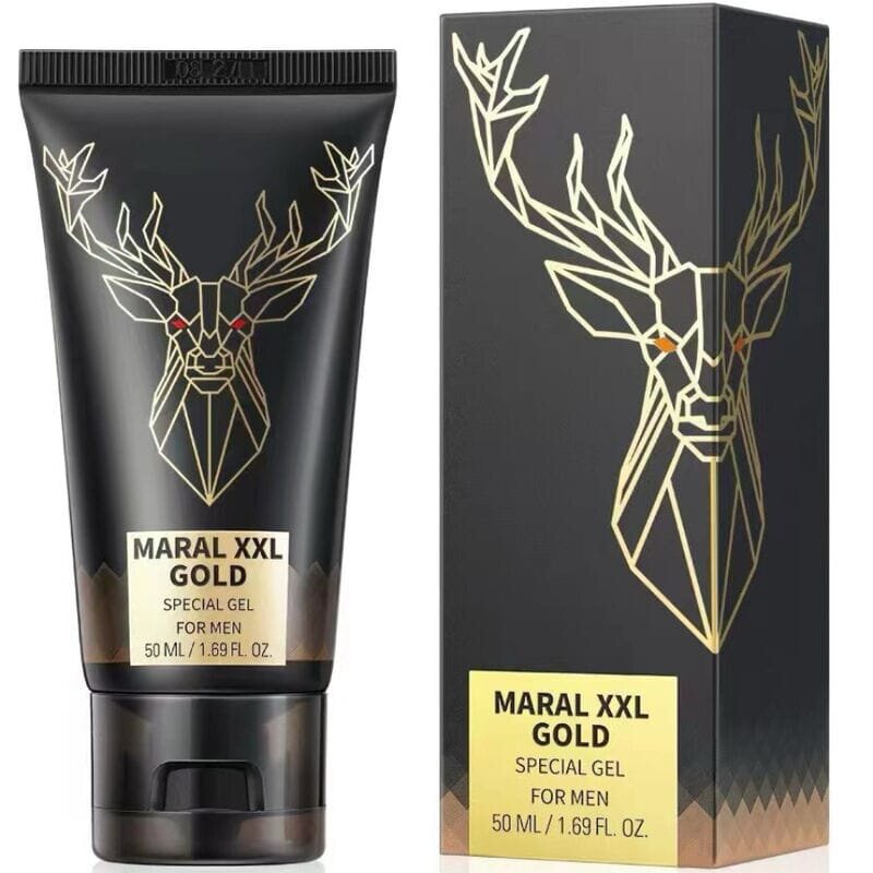 MARAL Gel Gel – XXL Gold pentru mărirea penisului și îmbunătățirea performanțelor sexuale 50 ml