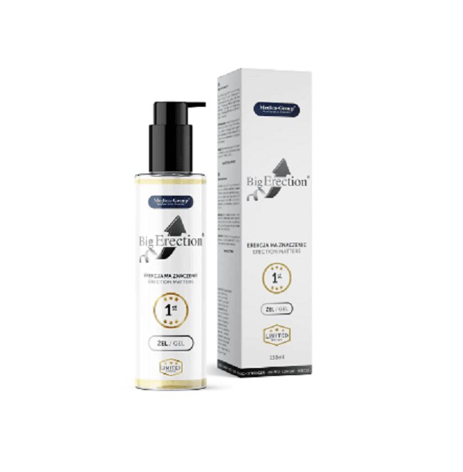 MEDICA GROUP Gel intim pentru barbati - Big Erection pentru stimularea erectiei 150 ml