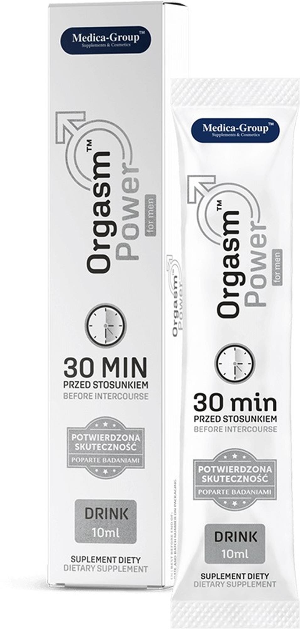 MEDICA GROUP Supliment alimentar - Orgasm Power for Men pentru potență și erecție puternică 10 ml