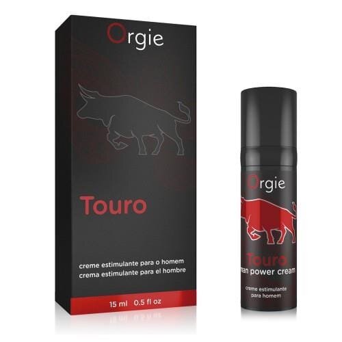 Orgie Cremă intimă – TOURO cu taurină și ginkgo biloba pentru intensificarea erecției 15 ml