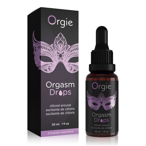 Orgie Gel intim - Orgasm Drops cu efect de furnicături pentru stimularea clitorisului și orgasm intens 30 ml