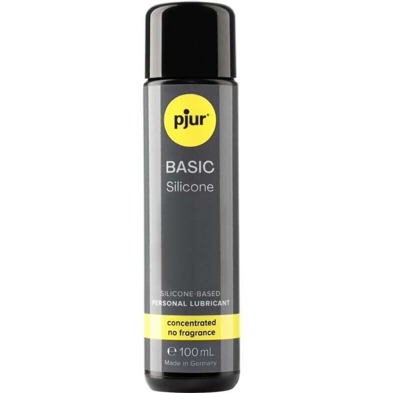 PJUR Gel lubrifiant – Basic Silicone pe bază de silicon pentru lubrifiere de durată și senzație catifelată 100 ml